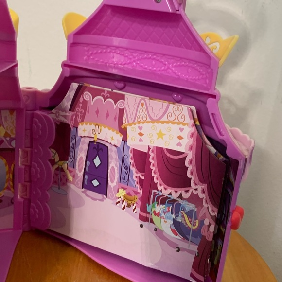 My Little Pony Portable Castle Handle Carrying Case y2k retro girly toy 2000s - Picture 3 of 7